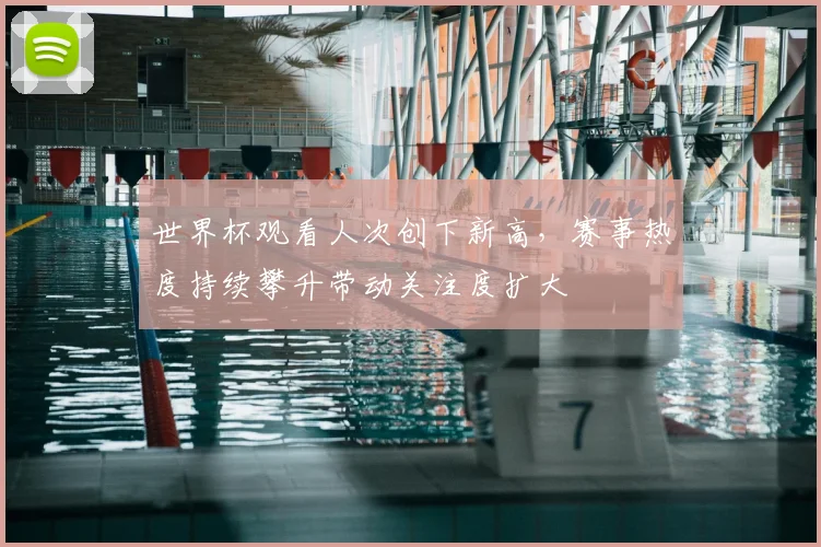 世界杯观看人次创下新高，赛事热度持续攀升带动关注度扩大